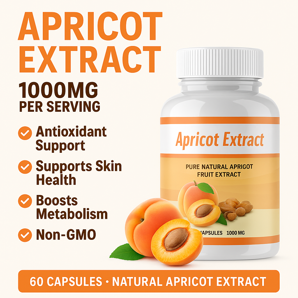 Vitamin-B Apricot Extract 1000mg