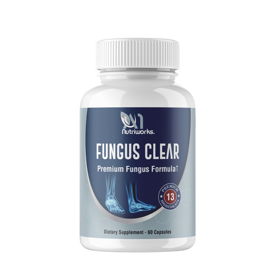 Fungus Clear - 60 Capsules - Premium Probiotic Fungus Blend 1 month supply