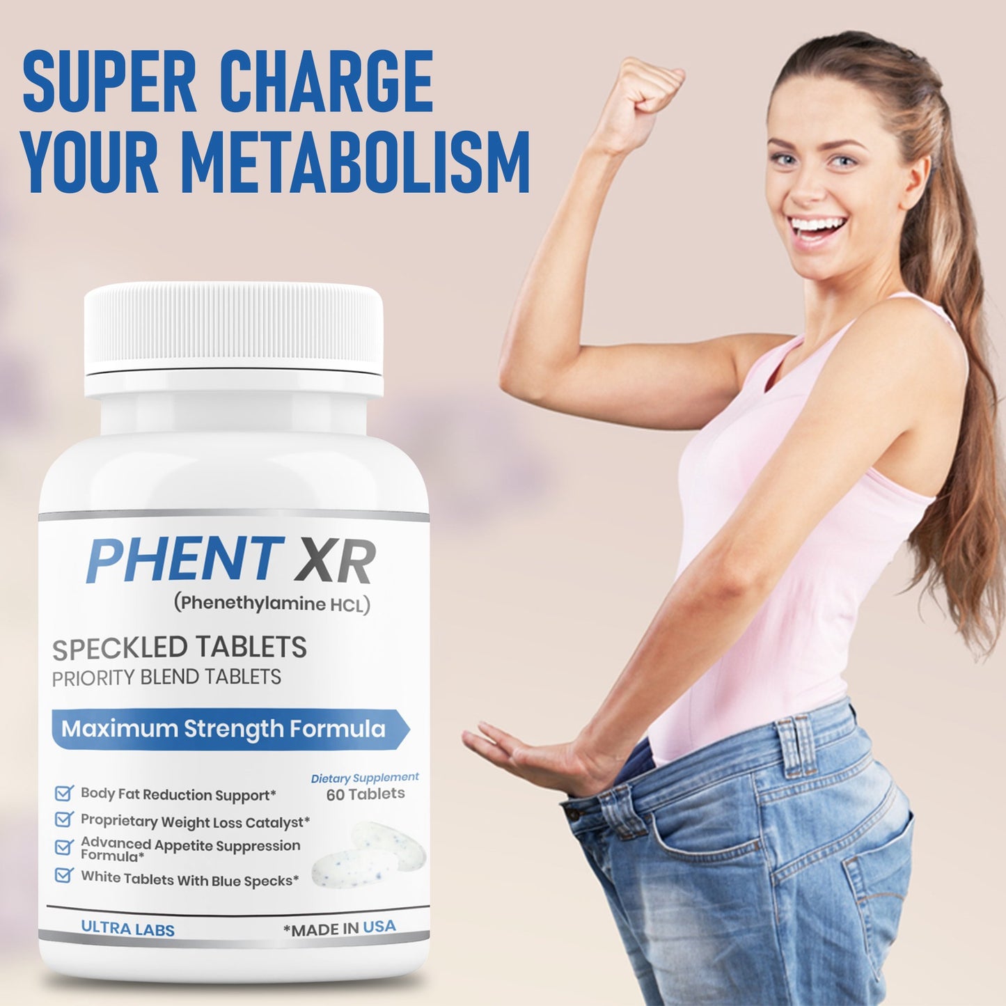 2 Month Supply Phent XR Weight Loss Slimming Diet Max Strength
