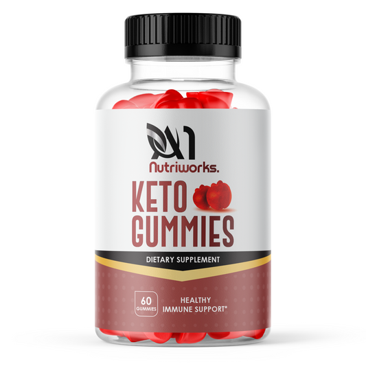 Keto Gummies + ACV Cleanse & Detox, Healthy Weight, Immune Support, Gut Health