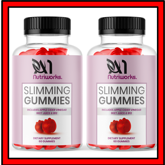 2 Month Supply Slimming Gummies, Slimming ACV Gummies Advanced It Works Formula