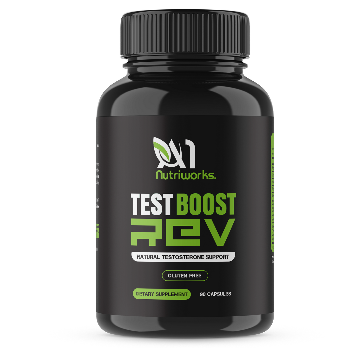 3 Month Supply - Test Boost Max REV - Maximum Performance Formula, Support Muscle and Strength