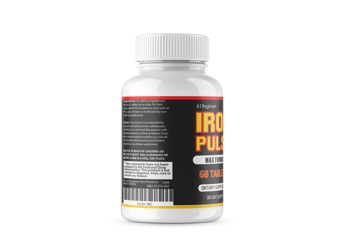 (2 Pack) Iron Pulse - Max Performance Male Supplement