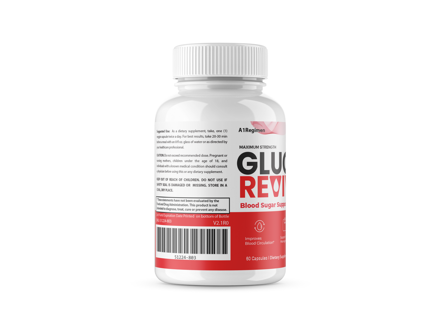 (2 PACK) Gluco Revive - Blood Support Optimizer