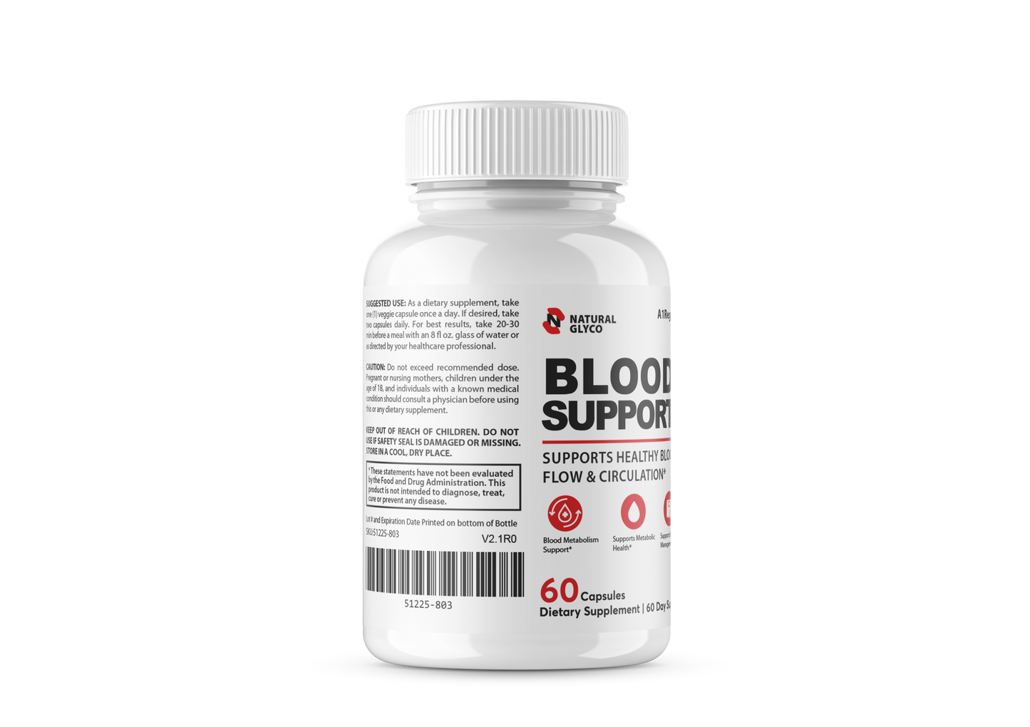 (2 pack) Natural Glyco Blood Support Balance