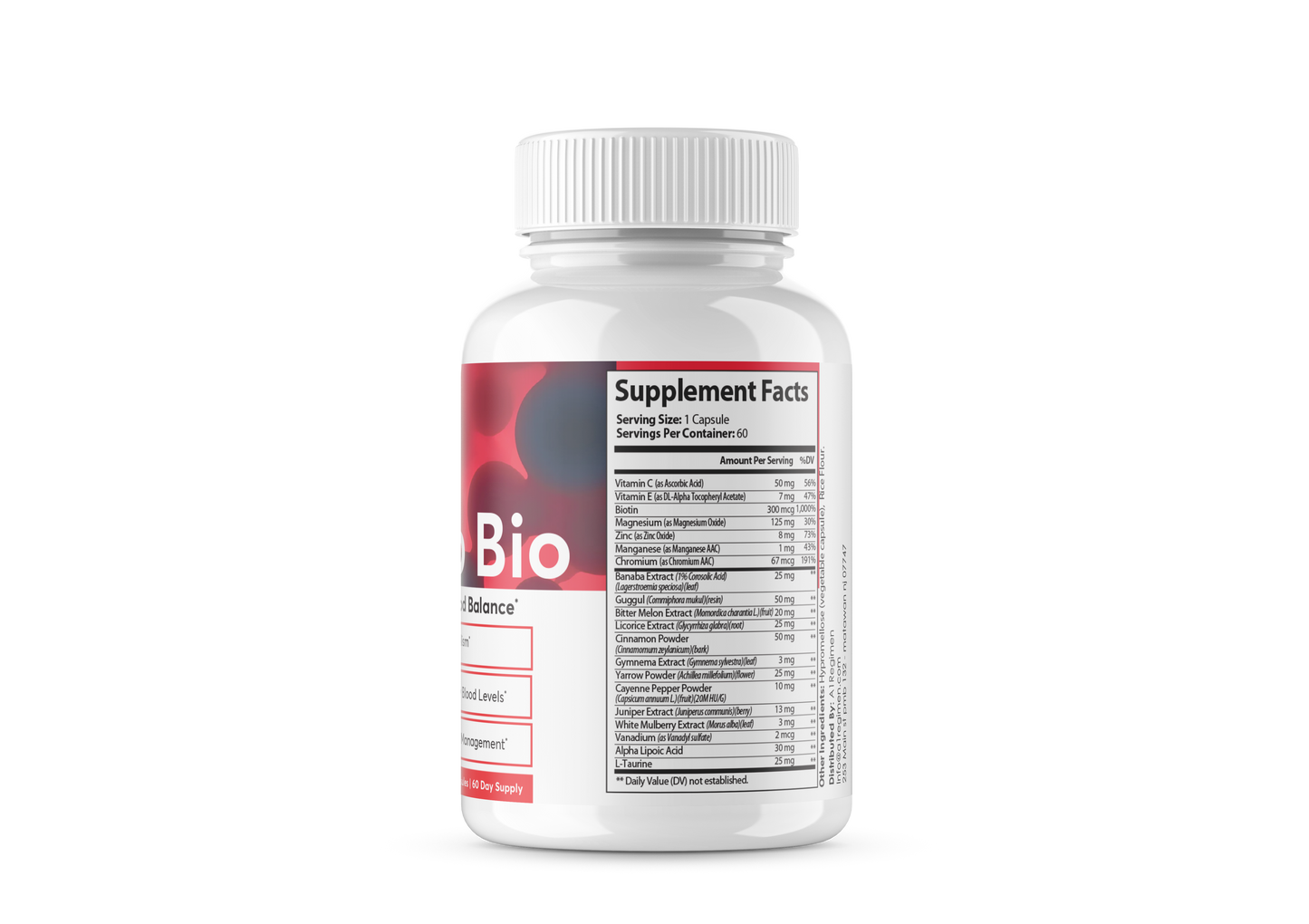 (2 PACK) GlucoBio -  Blood Support Optimizer