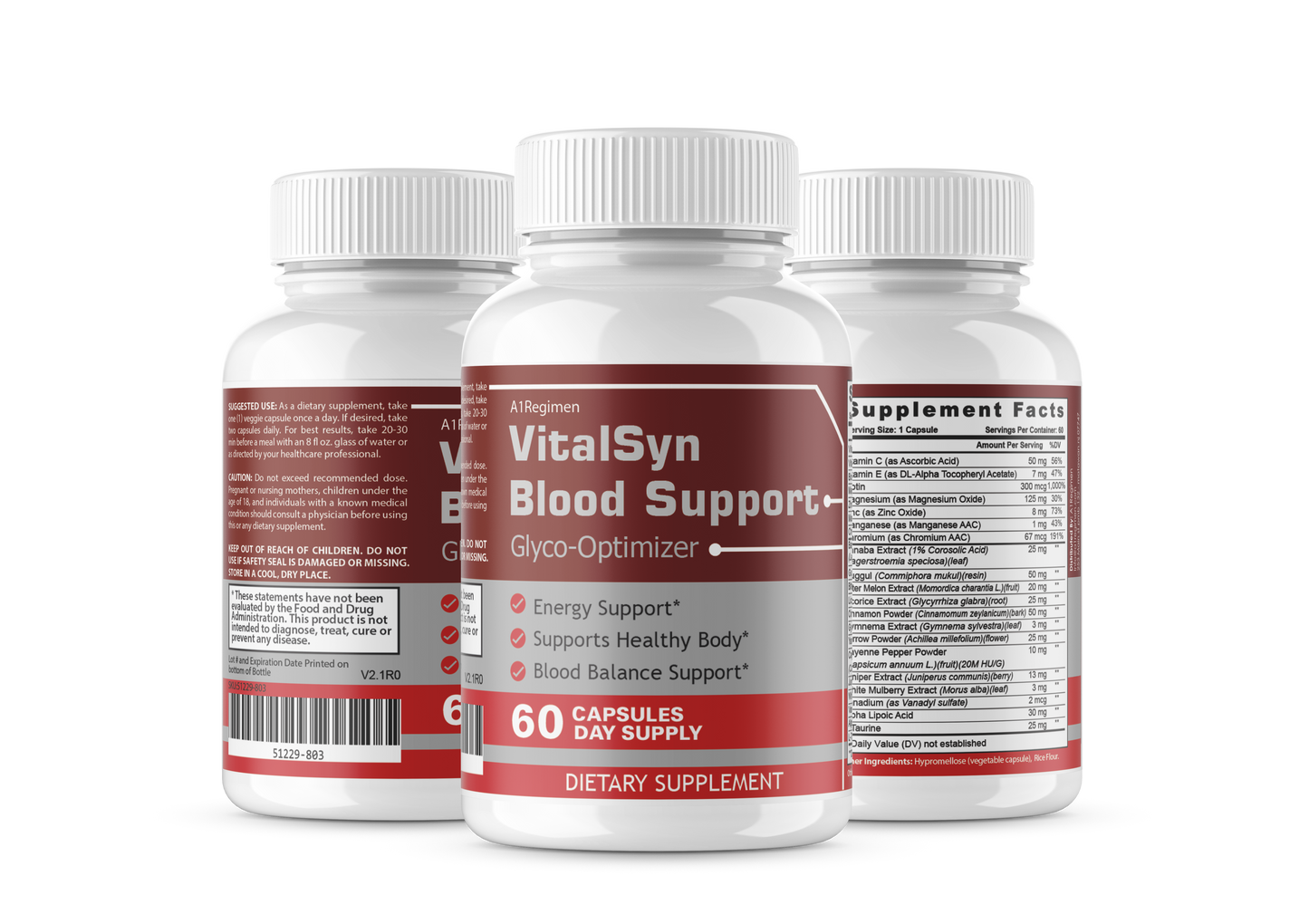 (2 Pack) Vitalsyn - Glyco Blood Support