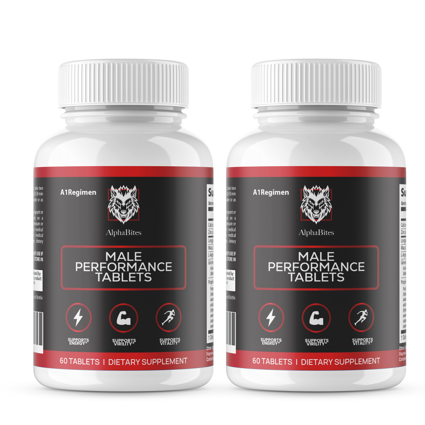 (2 Pack) Alpha Bites - Male Performance Max Enhancement