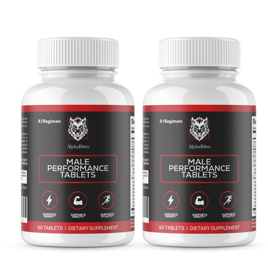 (2 Pack) Alpha Bites - Male Performance Max Enhancement