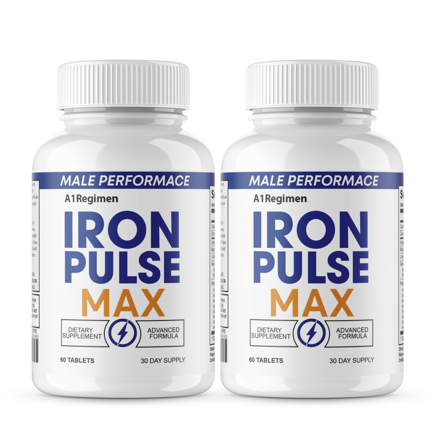 (2 Pack) Iron Pulse MAX - Max Performance Male Supplement