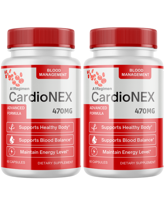 (2) CardioNex Optimum Blood Cardiovascular And Circulation