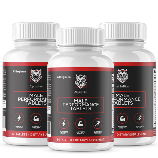 (3 Pack) Alpha Bites - Male Performance Max Enhancement