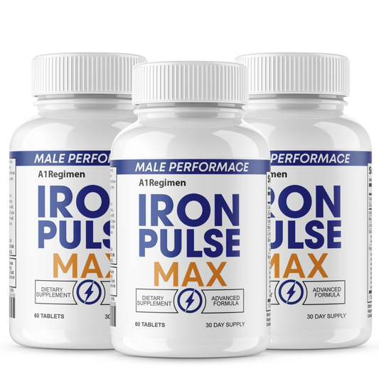 (3 Pack) Iron Pulse MAX - Max Performance Male Supplement