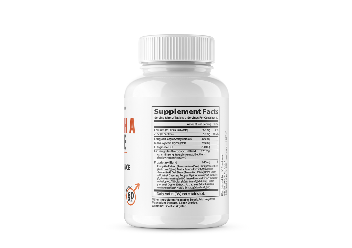 (2 Pack) Alpha Edge - Max Performance Male Supplement