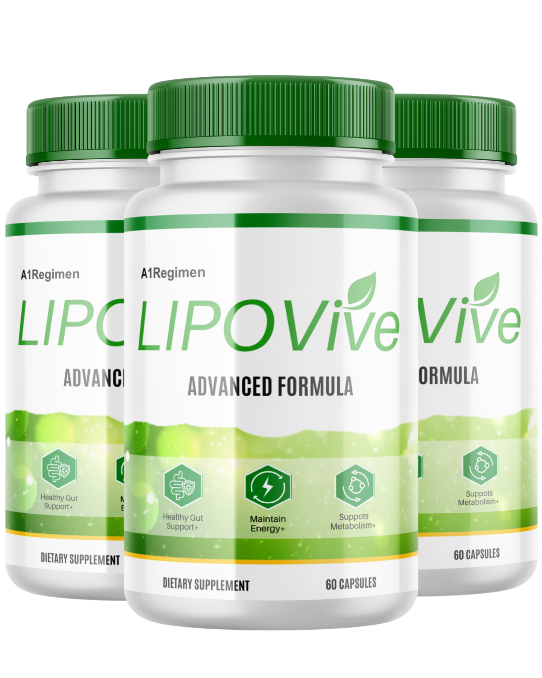 (3) LipoVive Enhance Overall Wellness And Weight Management