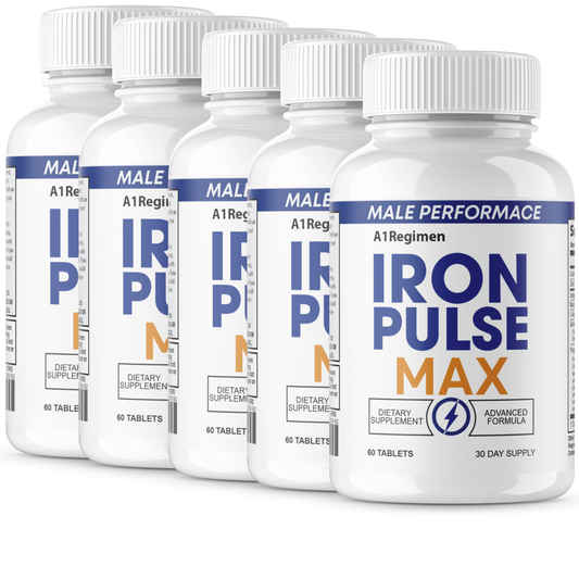 (5 Pack) Iron Pulse MAX - Max Performance Male Supplement