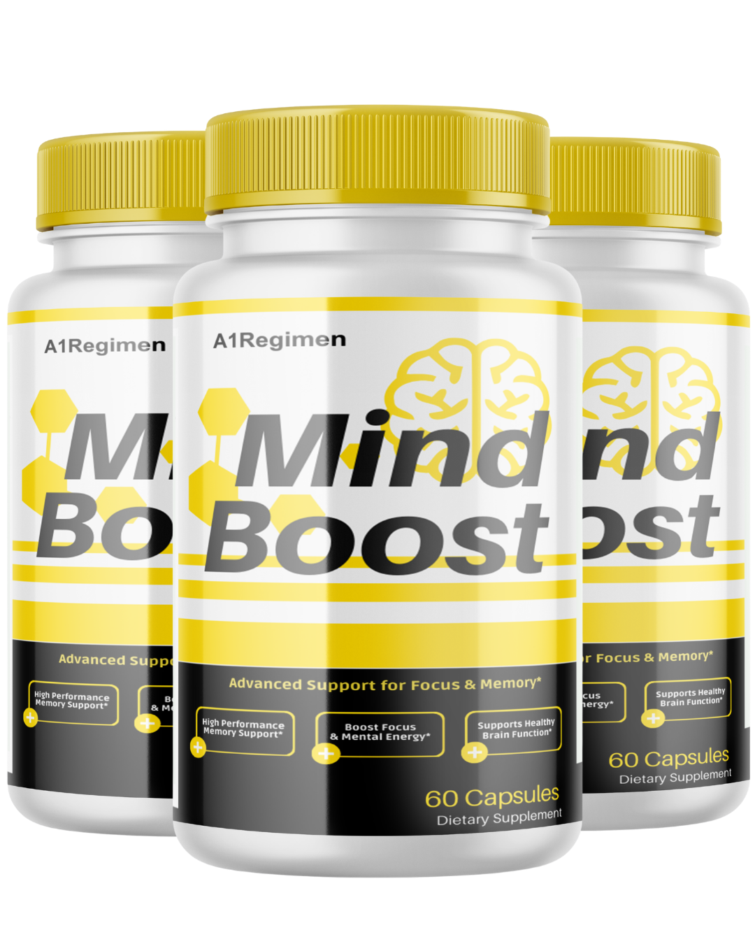 (3) Mind Boost Advanced Mind And Cognitive Boost – A1Regimen