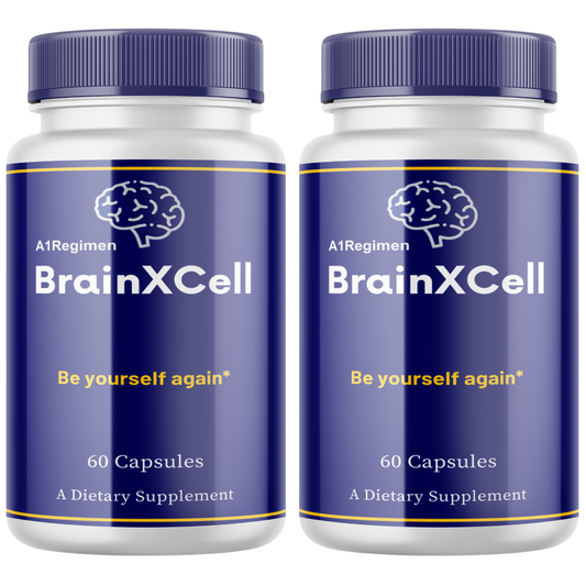 (2) BrainXcell Mind Focus And Cognitive Boost