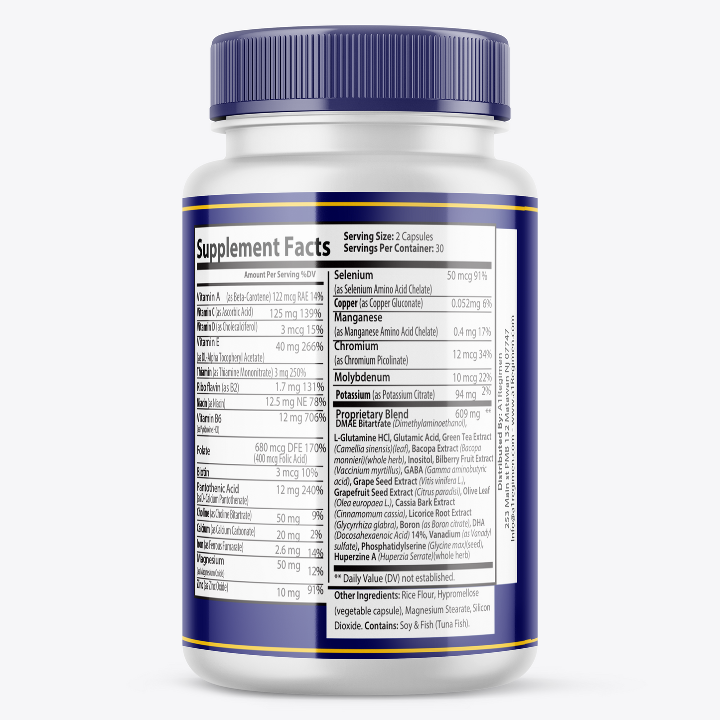 (2) BrainXcell Mind Focus And Cognitive Boost