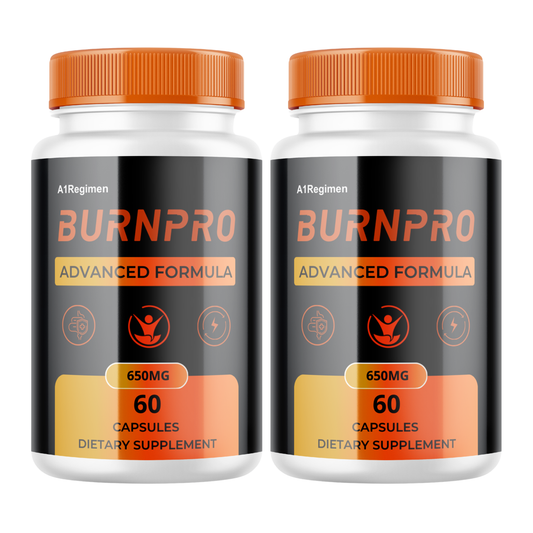 (2) Burnpro Official Energy & Fitness Support Burn Pro