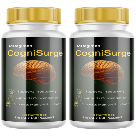 (2) CogniSurge Brain Health & Memory Support