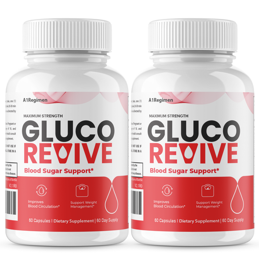(2 PACK) Gluco Revive - Blood Support Optimizer