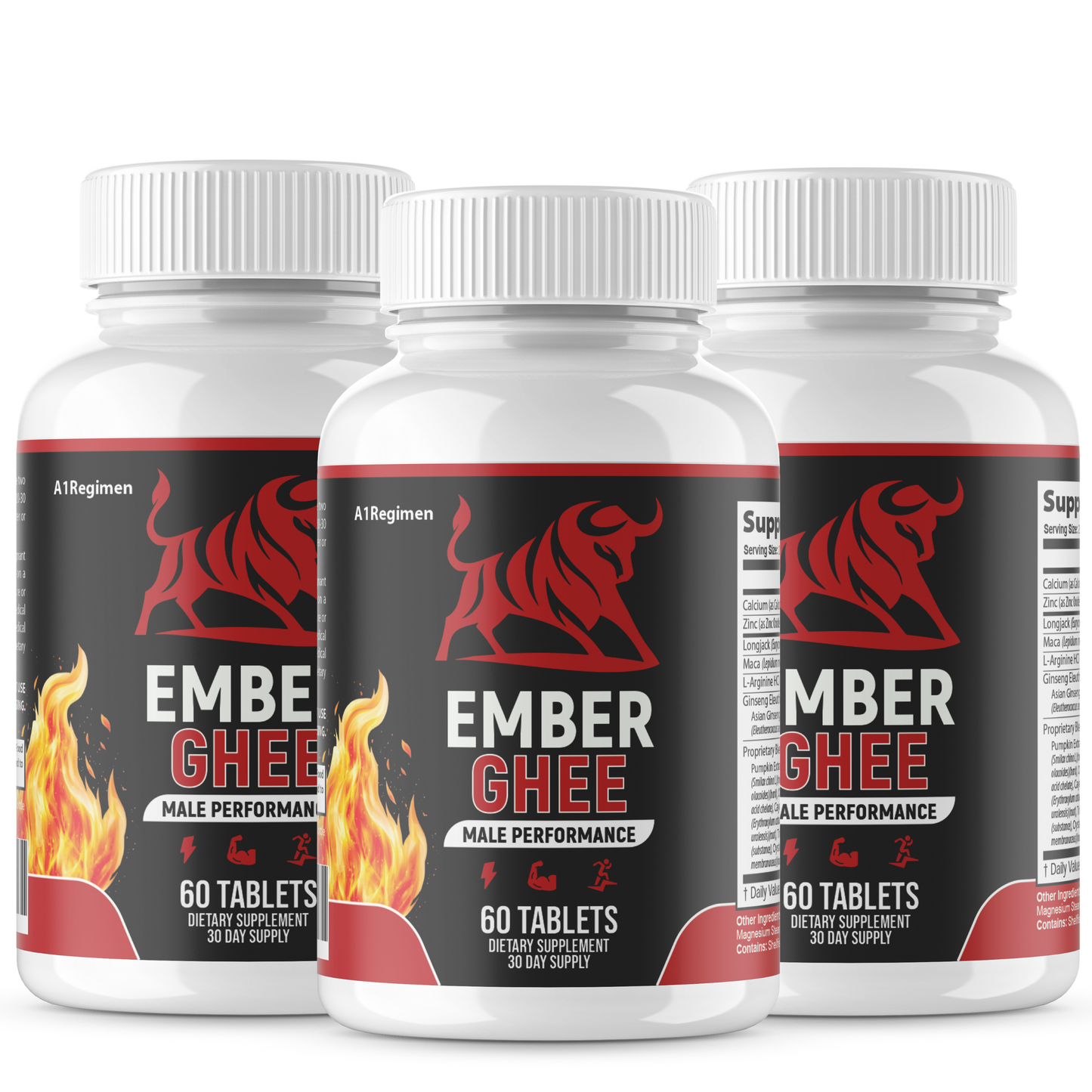 (3 Pack) Ember Ghee - Male Support Max Performance