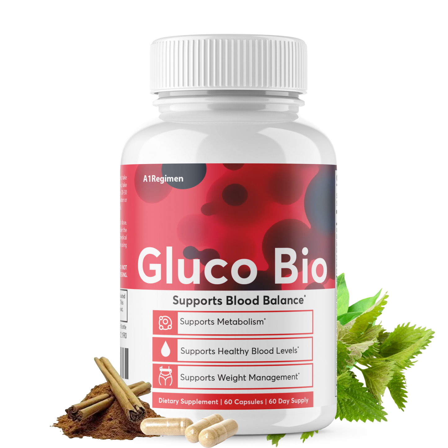 (2 PACK) GlucoBio -  Blood Support Optimizer