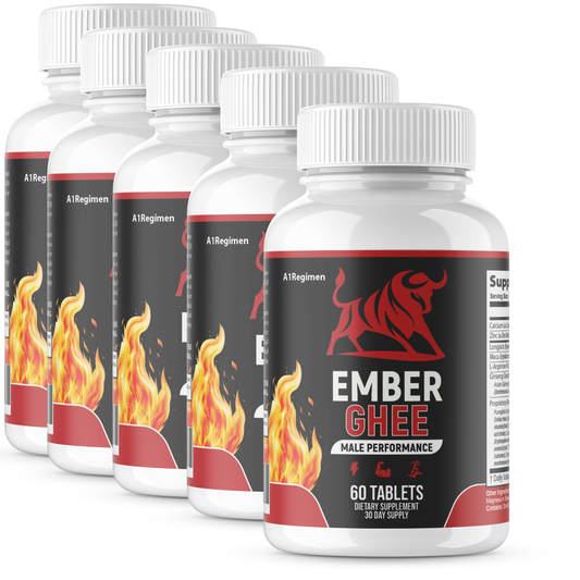 (5 Pack) Ember Ghee - Male Support Max Performance