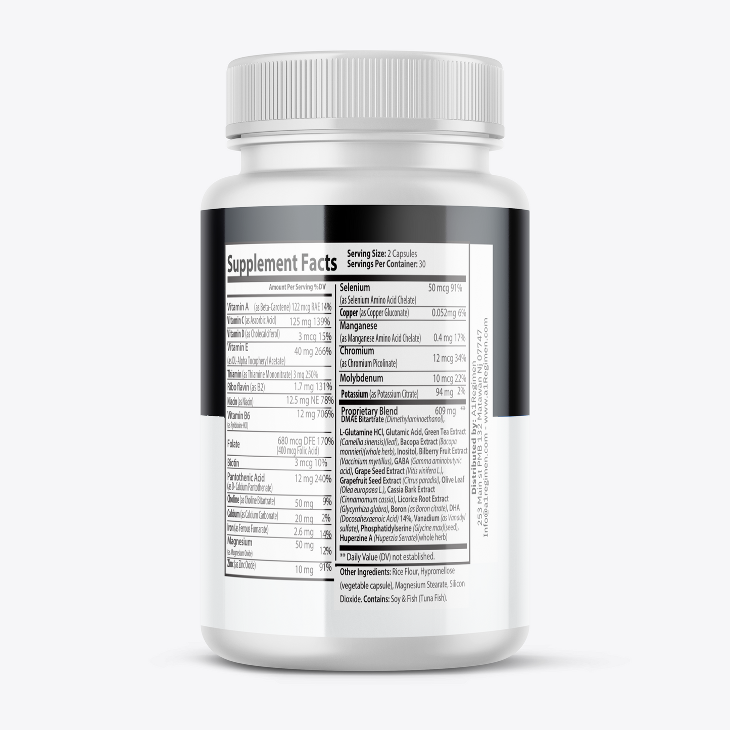 (2) Cure Fight Official Brain, Cognitive & Focus Support