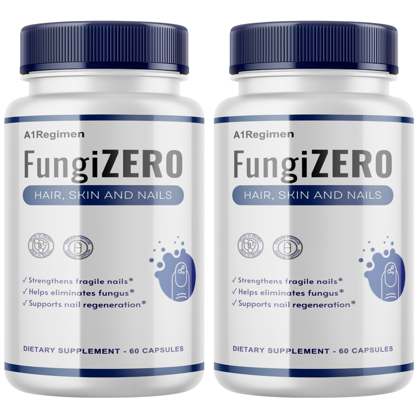 (2) FungiZero Max Nail And Fungus Health
