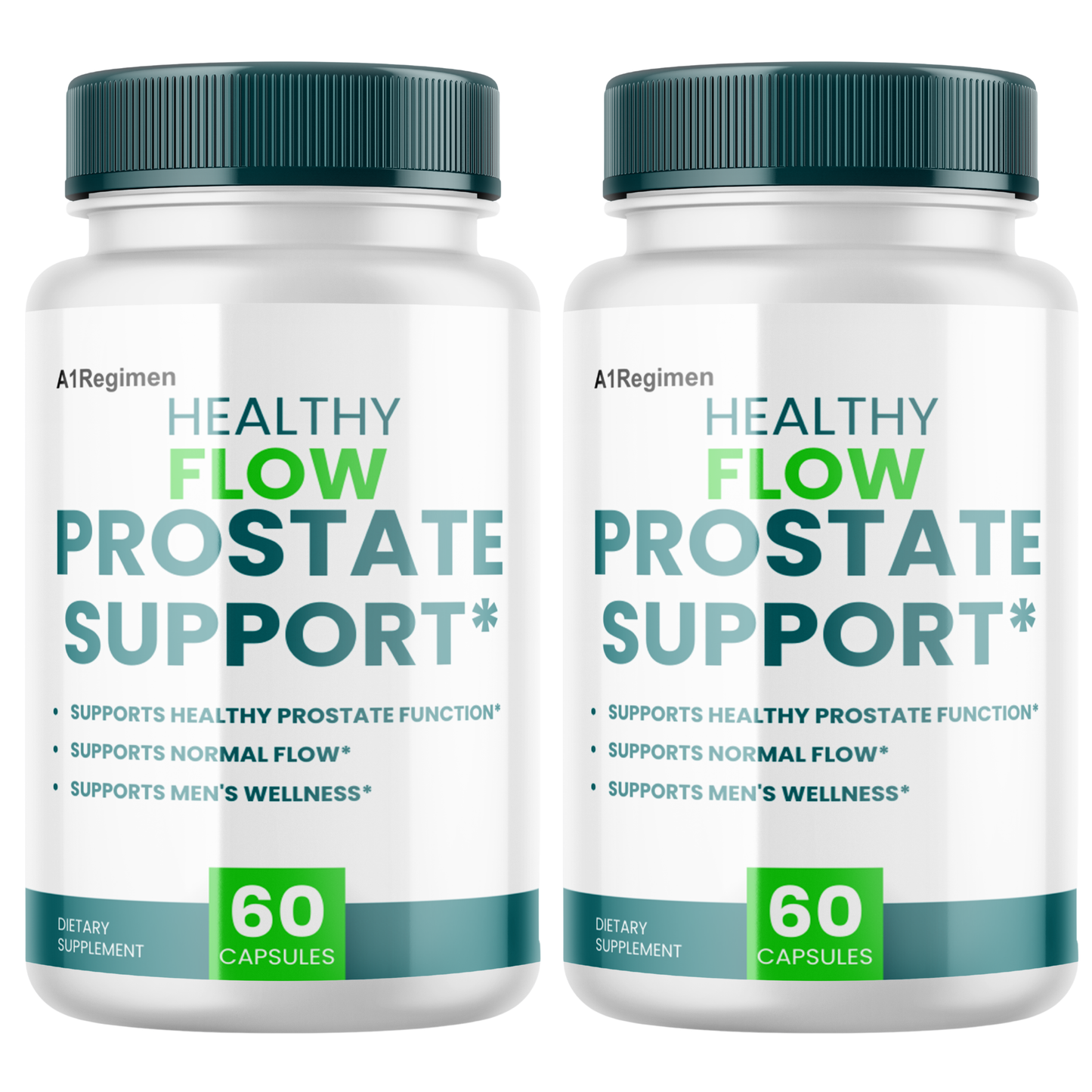 (2) Healthy Flow Prostate Official Prostate Urinary And Bladder Support