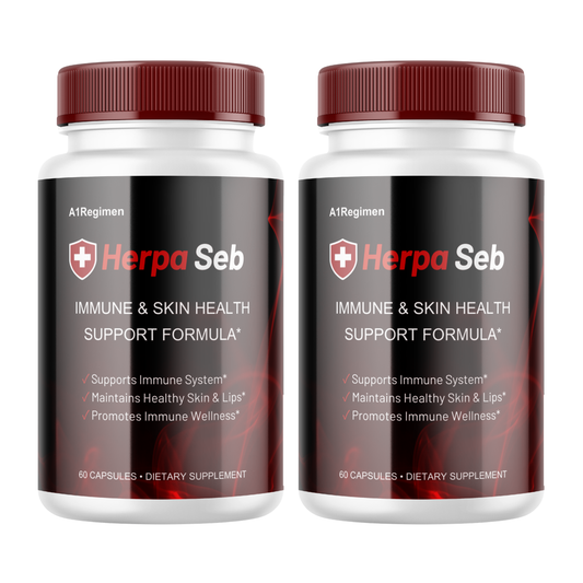 (2) HerpaSeb Outbreak Protection Immune And Cold Sores