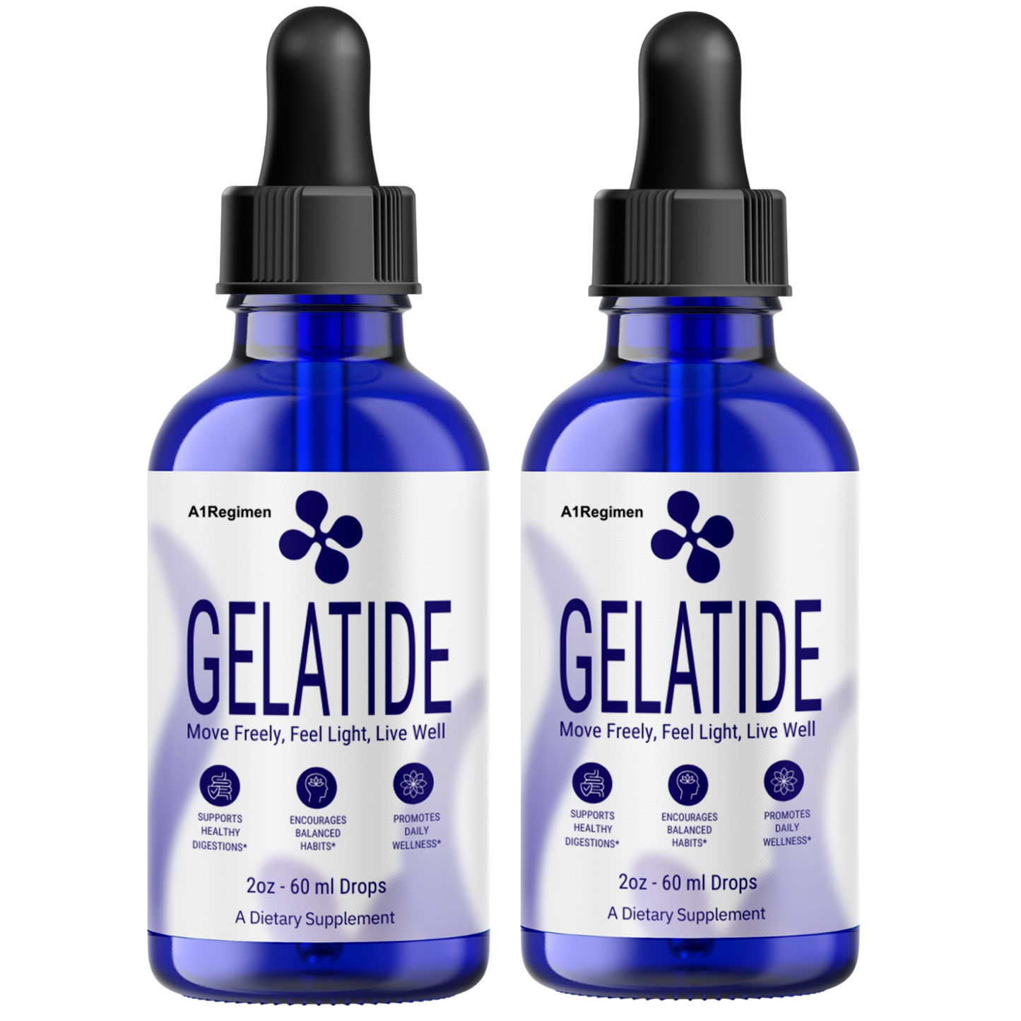 (2) Gelatide Active Lifestyle Support And Weight Management