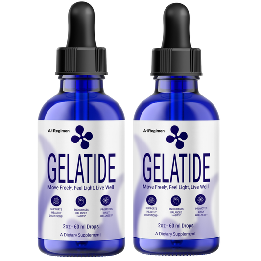 (2) Gelatide Active Lifestyle Support And Weight Management