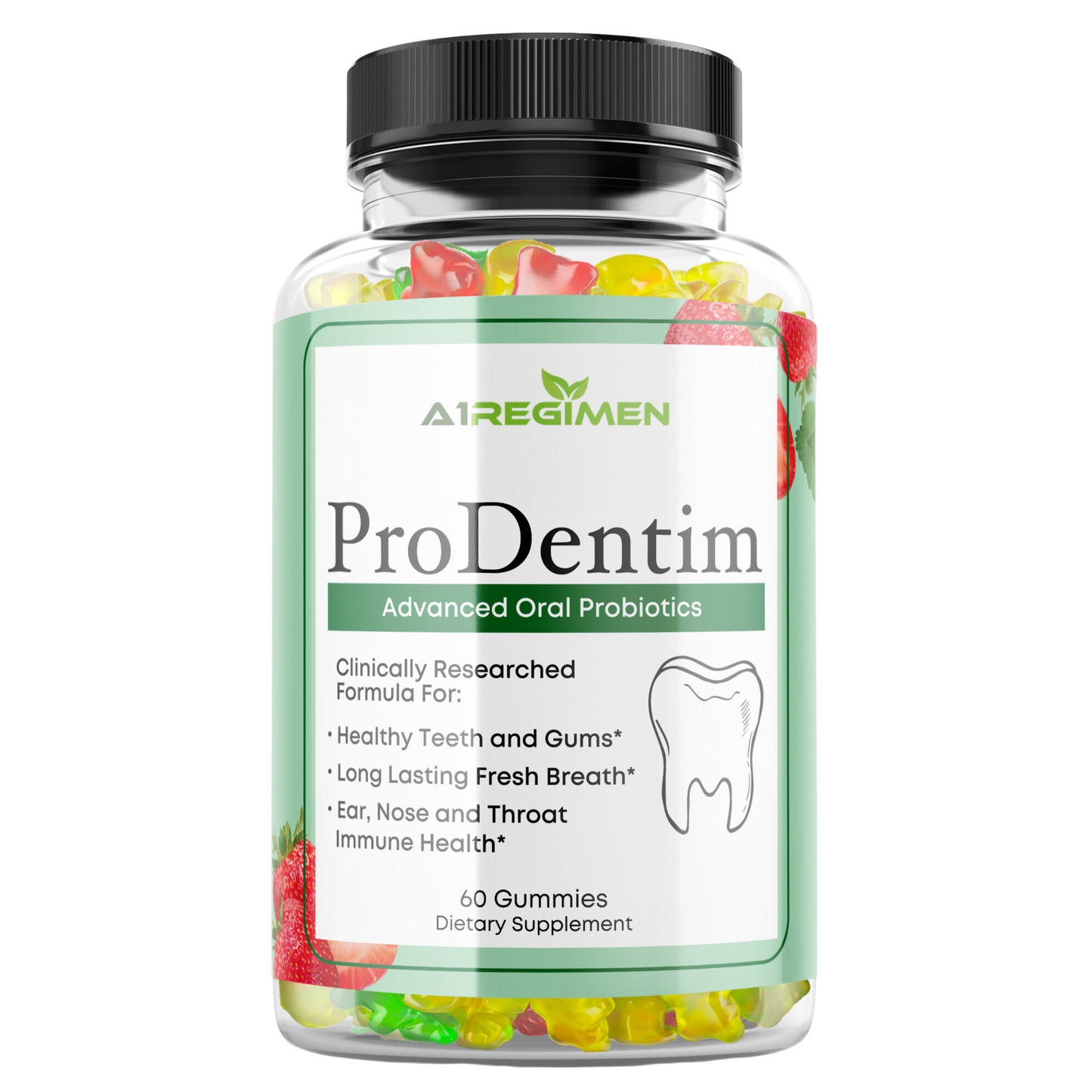 Prodentim for Gums and Teeth -3 Bottle Chewable Gummies - Prodentim Dental Health Formula Dental Supplement