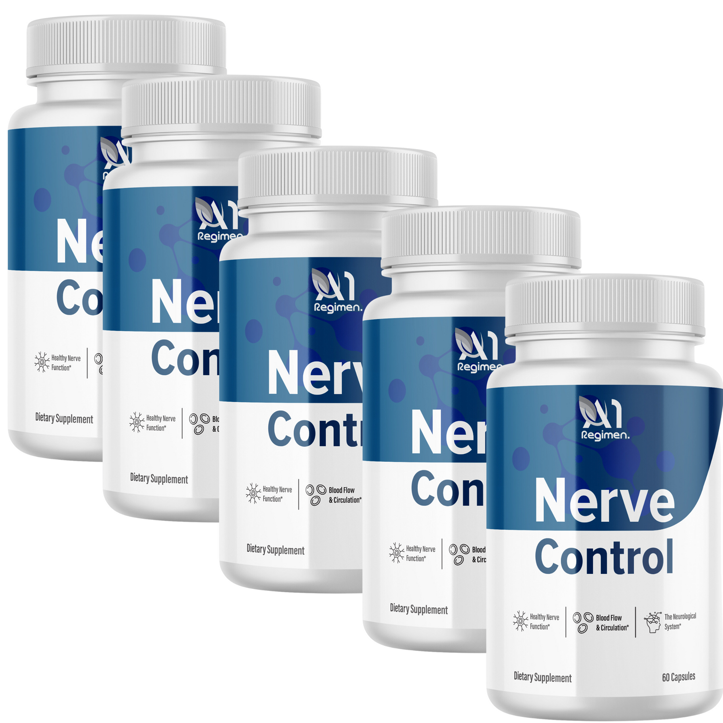 Nerve Control - 5 Month Supply - Central Nervous System Support