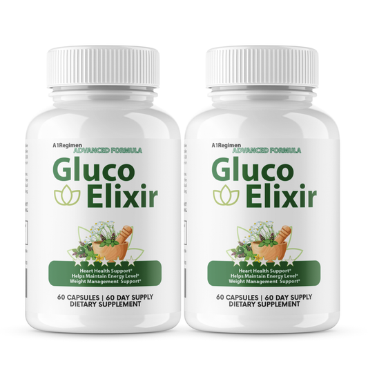 (2 Pack) Gluco Elixir - Advanced Blood Support