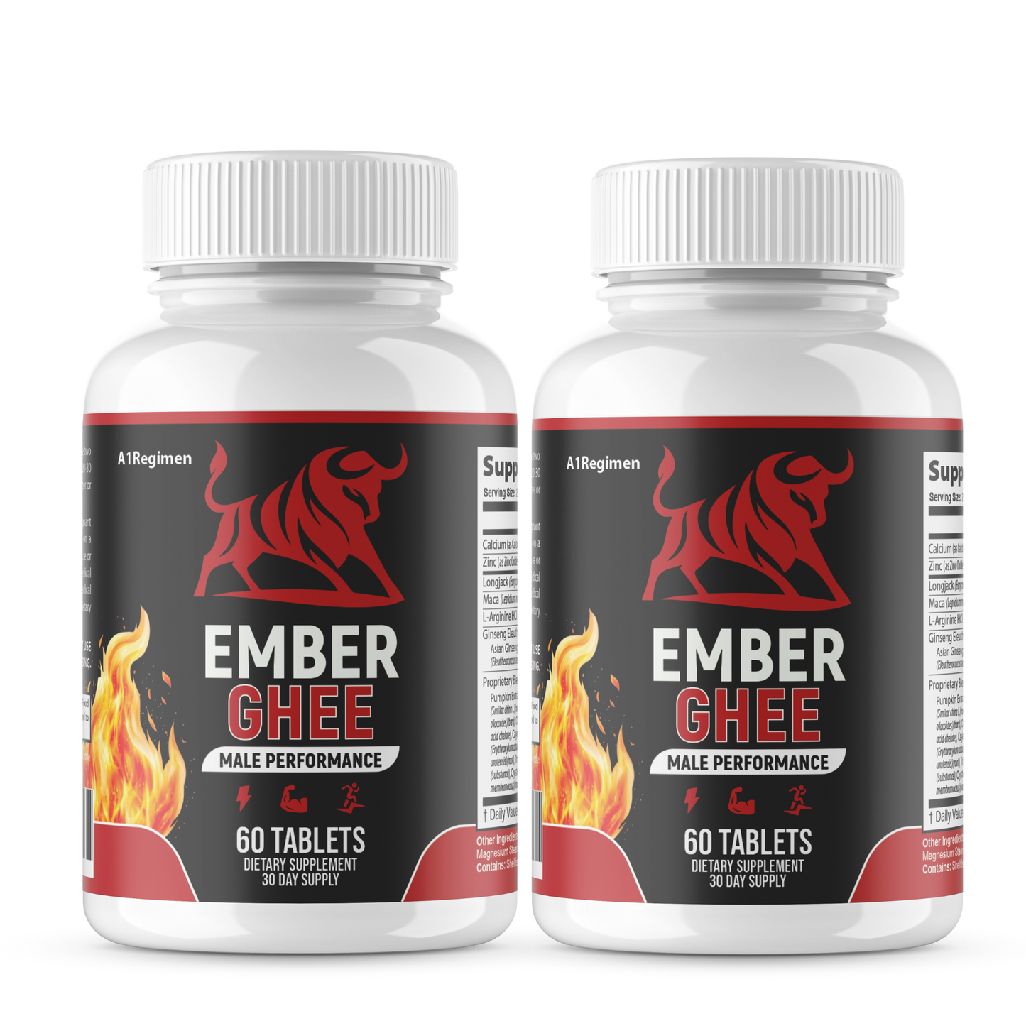 (2 Pack) Ember Ghee - Male Support Max Performance
