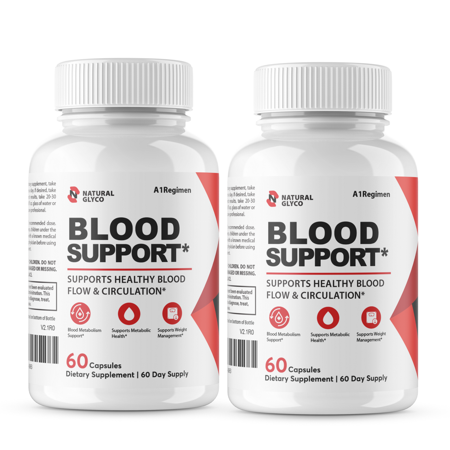 (2 pack) Natural Glyco Blood Support Balance