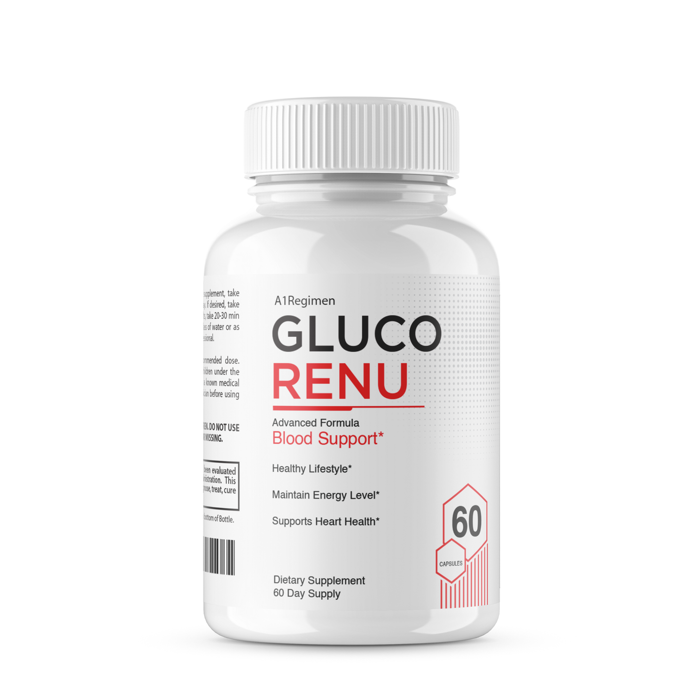 (2 Pack) Gluco Renu -  Blood Health Support Gluco Optimizer