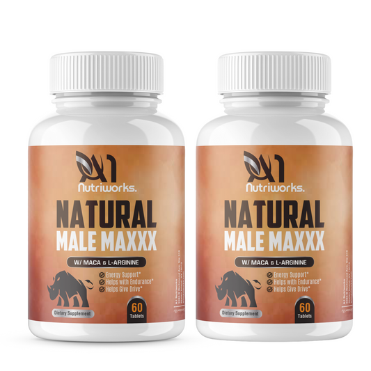 2 Bottles Natural Male Performance Booster Enhancement & Enlargement