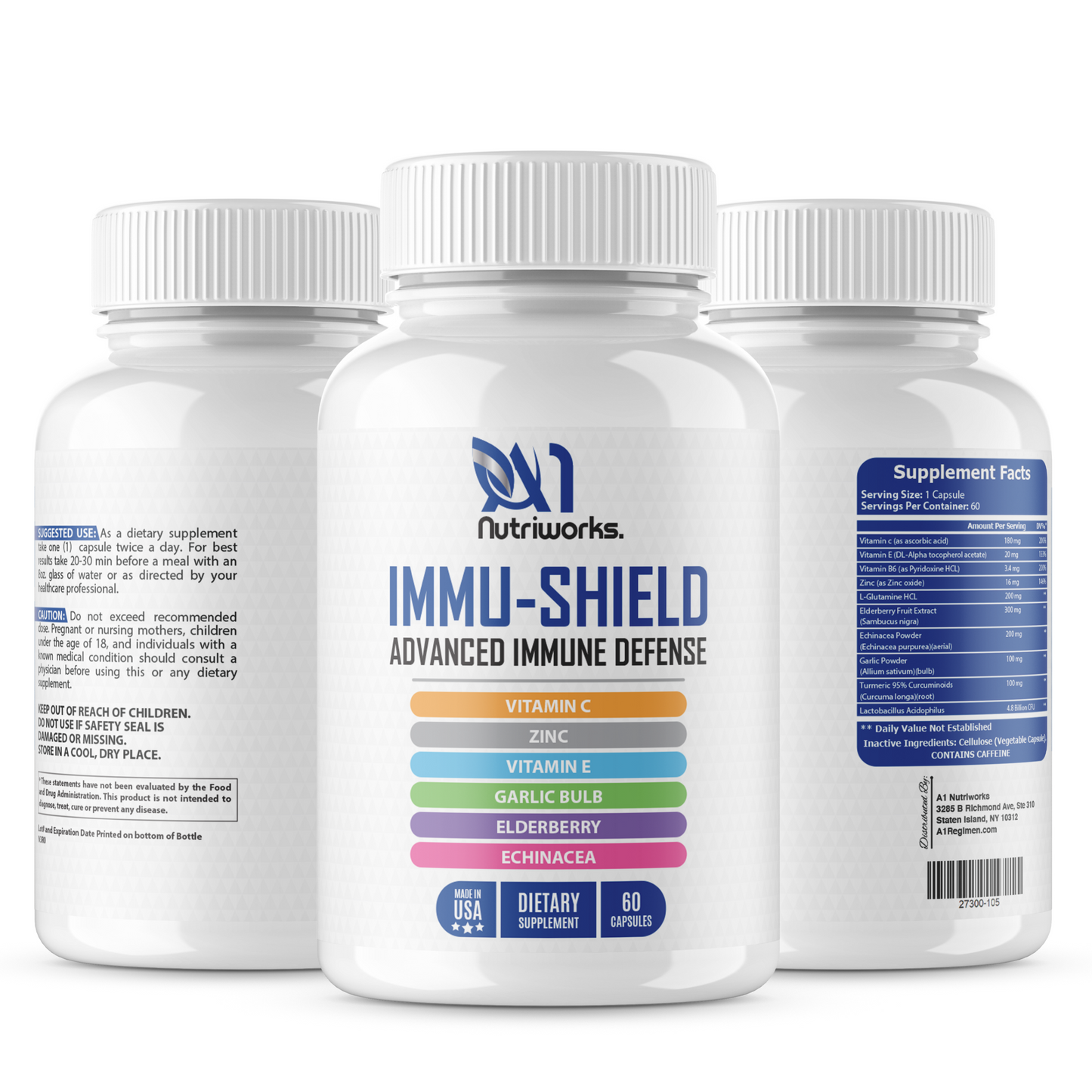 1 Month A1 Daily Immune High Strength Immune System Booster