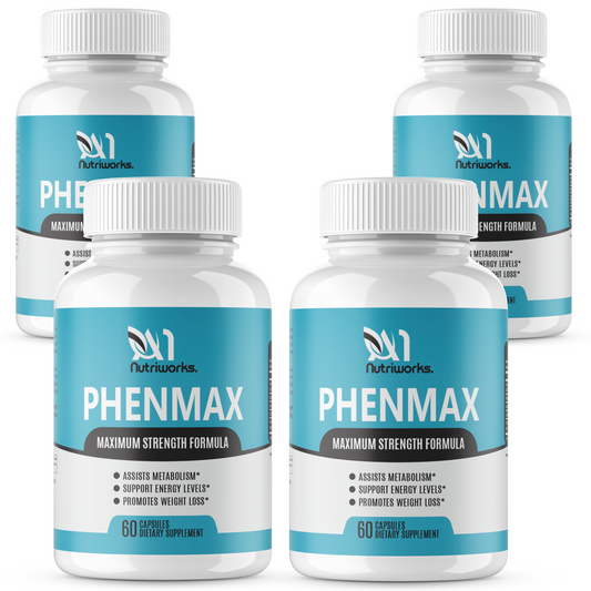 4 Month Supply Phen Max Extra Strength Weight Loss Slimming Diet Supplement