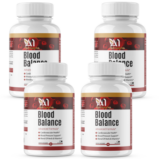 4 Month Supply Blood Balance Advanced Formula All Natural Blood Sugar Support Supplement